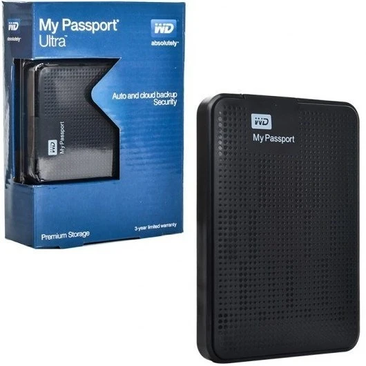 هارد اکسترنال وسترن دیجیتال مدل My Passport Ultra ظرفیت ۵۰۰ گیگابایت ( با گارانتی ۶ماهه)